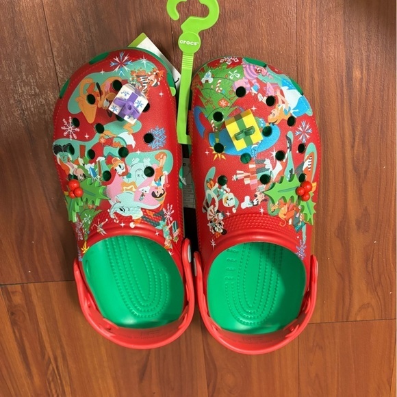 Disney Christmas Crocs - Picture 1 of 3
